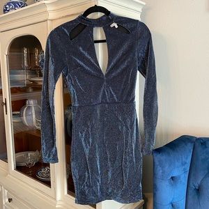 Long sleeve formal dress